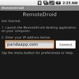 Download RemoteDroid Cell Phone Software